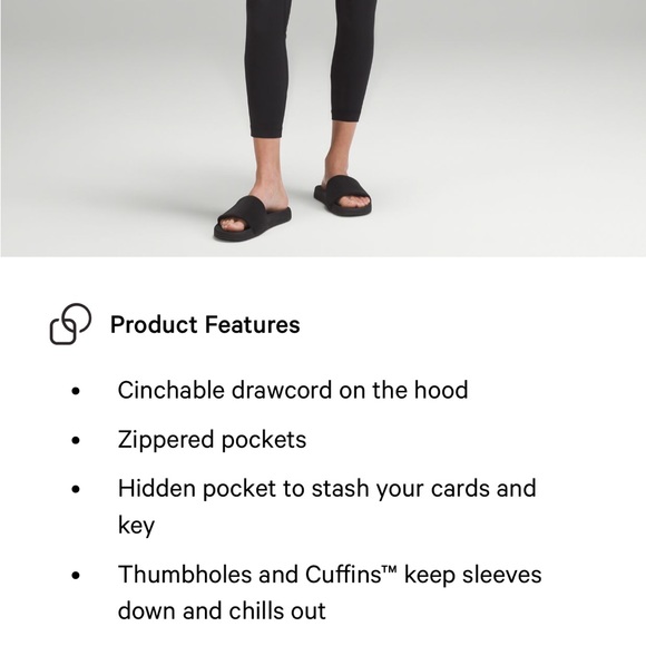 NWT Lululemon Hooded Define Jacket - Picture 9 of 10